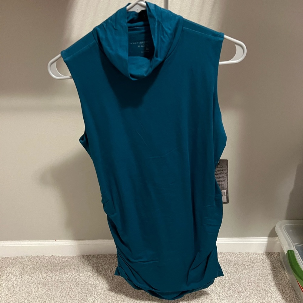 Teal tunic shirt